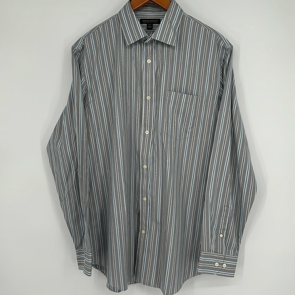 Banana Republic Classic Fit‎ Non Iron Shirt Men's Size Large 16-16 1/2" - Picture 1 of 11